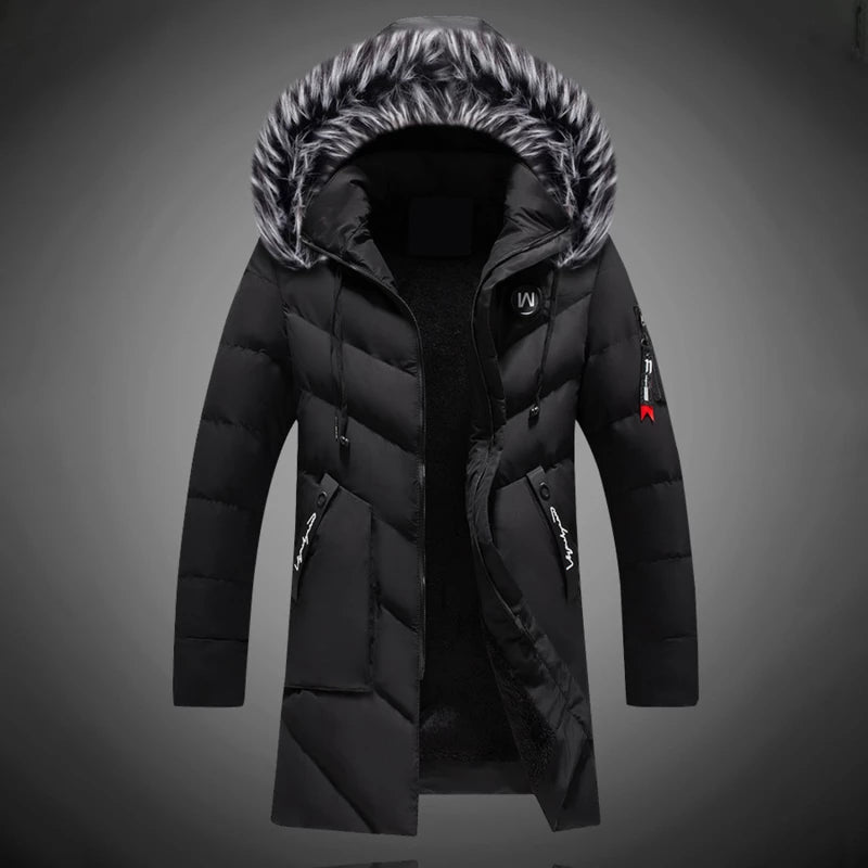 Gefütterte Winterjacke für Männer