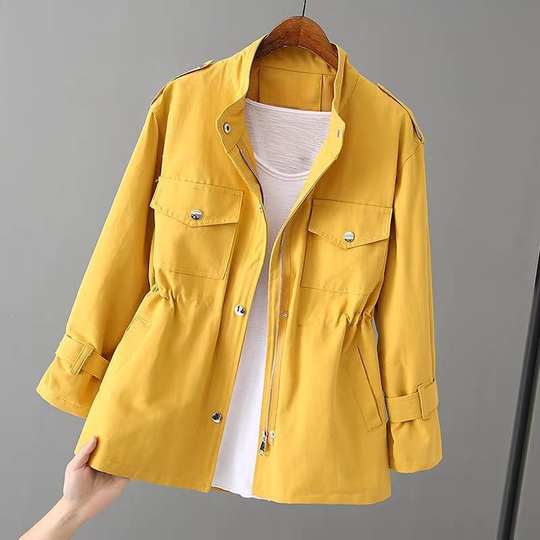 Jacke mit verstellbarer Taille für Frauen